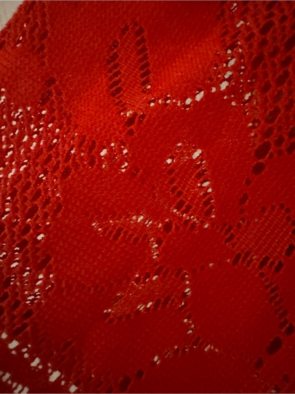 Tuckernuck Red Maxi Dress with Subtle Floral Jacquard - Picture 5 of 11